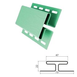 Профиль соединительный (H) для сайдинга  GRAND LINE салатовый 3,0м