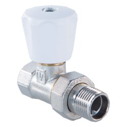 Клапан ручной 1/2" прямой  VALTEC компактный