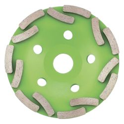 Чашка зачистная алмазная 125мм 2-х рядная  СИБРТЕХ