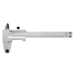 Штангенциркуль мет, 125мм, шаг 0,1мм