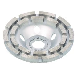 Чашка зачистная алмазная 125мм 2-х рядная  DIAFORCE Basic