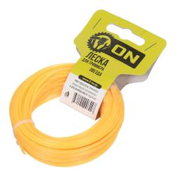 Леска для триммера 1,6мм, 15м (звезда) 3-ON