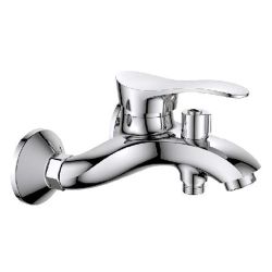 Смеситель ванн.-душ. 40 карт.  HAIBA  короткий излив