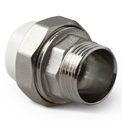 Американка 25 -   3/4" НР PPR серый  VALFEX