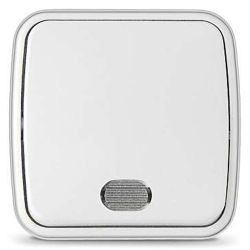 Выключатель 1-ый о/п с подсветкой  ЭЛЕКТРА белый  СОЮЗ