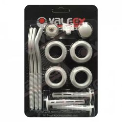 Набор для радиатора 1"х3/4" с 3-мя кронштейнами  VALFEX