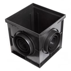 Дождеприемник водоотводный пластиковый 300х300х297мм  AQUASTOK