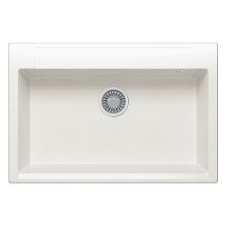 Мойка иск мрамор накладная 510 х 760 х 216мм белый хлопок ARGO  POLYGRAN