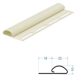 Профиль финишный для сайдинга  DOCKE сливки 3,05м