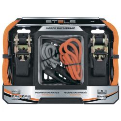 Набор стяжек и резинок для фиксации грузов  STELS