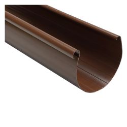 Желоб водосточный D125мм  NORDSIDE коричневый 3,0м