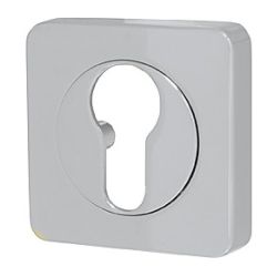 Накладка на цилиндр квадр. E7 Y  мат. ник.- хром /ГАРАНТ/