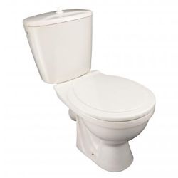 Унитаз белый УНИВЕРСАЛ-ЭКОНОМ компакт  ЛЗСФ