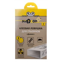 Ловушка клеевая для грызунов "Домик"  NADZOR