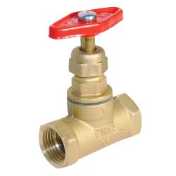 Вентиль латунный муфтовый 15б1п Ду15  БАЗ