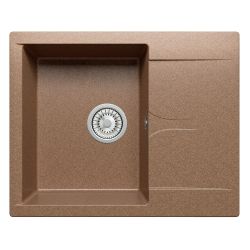 Мойка иск мрамор накладная 500 х 620 х 200мм терракот GALS  POLYGRAN