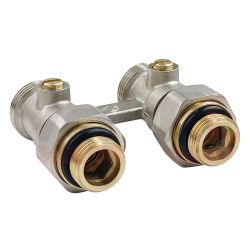 Узел инжекторный 1/2" х 3/4" для нижнего подключения радиатора, прямой  VALFEX