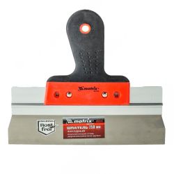 Шпатель нерж с пластмас ручкой 150мм  MATRIX