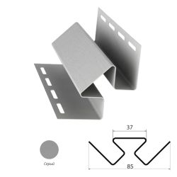 Угол внутренний для сайдинга  GRAND LINE серый 3,0м