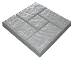 Плитка тротуарная "Калифорния" 295х295х30мм серый Кевларобетон