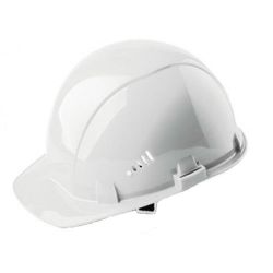 Каска защитная белая