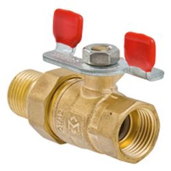 Кран шар амер    1/2" гш б  MINKOR