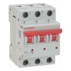 Автомат   10А, 3п, MD63 "YON"  DKC