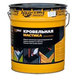 Мастика битумно-резиновая для гидроизоляции  кровель 18,0кг  ТЕХНОНИКОЛЬ  AquaMast