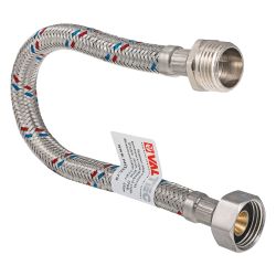 Подводка вода нержавейка  1/2" 1,5 г/ш  VALTEC