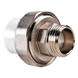 Американка 25 -   1/2" НР PPR серый  РВК