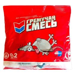 Средство для уничтожения крыс Гремучая смесь 100гр