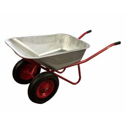 Тачка строительная 300кг, 110л  TSUNAMI два колеса