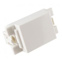 Заглушка 1 модуль  ANAM LEGRAND Zunis белый