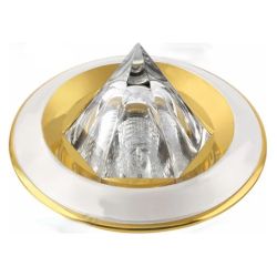 Светильник точечный MR16  COMTECH Cryst (золото/никель)