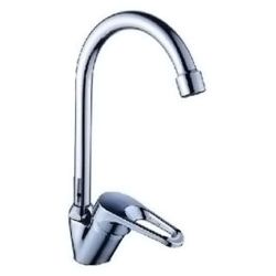 Смеситель для кухни 35 карт.  АНТЕЙ ВИКИНГ  с бок. ручкой, R-излив