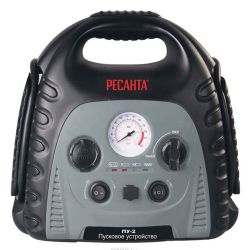 Пусковое устройство для авто  ПУ-2  (макс ток запуска 900А, встроенный компрессор)  РЕСАНТА 