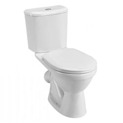 Унитаз белый БОРЕАЛЬ компакт 650х370х780  SANTEK