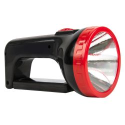 Фонарь аккум. SMARTBUY  SBF-303-К 1свд+18свд ,2режима,черный/пластик