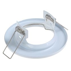 Светильник точечный MR16 GU5.3 DL90 30/80мм плоский белый  ECOLA