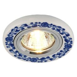Светильник точечный MR16  керамика бело-голубой (WH/BL) ELEKTROSTANDARD