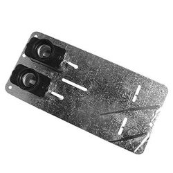 Щит ЩК-11П c 2-мя основаниями для установки предохранителей