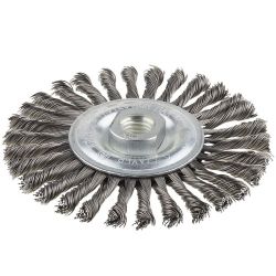 Щетка дисковая крученая для УШМ 200мм (пров. 0,5мм) гайка М14  STAYER