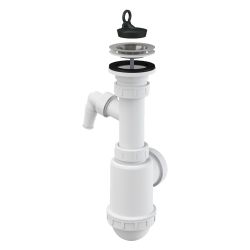 Сифон 50  ALCAPLAST нерж. с носом