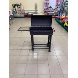 Мангал металлический 700х350х800 толщина стали 5мм ПИКНИК