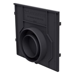 Заглушка торцевая D150мм   H80 - 185мм  AQUASTOK