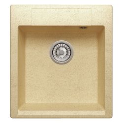 Мойка иск мрамор накладная 460 х 500 х 200мм опал ARGO  POLYGRAN