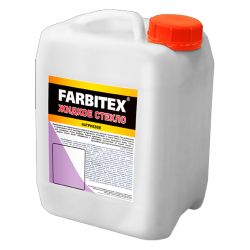 Клей ЖИДКОЕ СТЕКЛО   1,3кг  FARBITEX