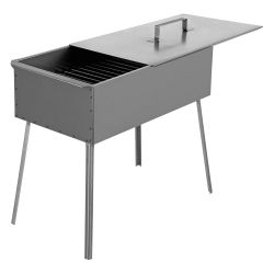 Коптильня двухярусная 500х270х175 с поддоном, на ножках PALISAD