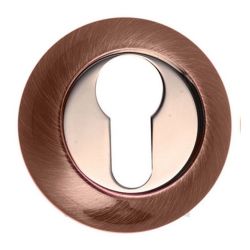 Накладка на цилиндр E9 Y медь /ГАРАНТ/