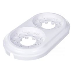 Рамка 2-ая   Bylectrica Ретро Белая